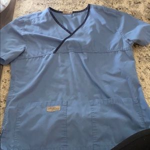 Urbane scrub top